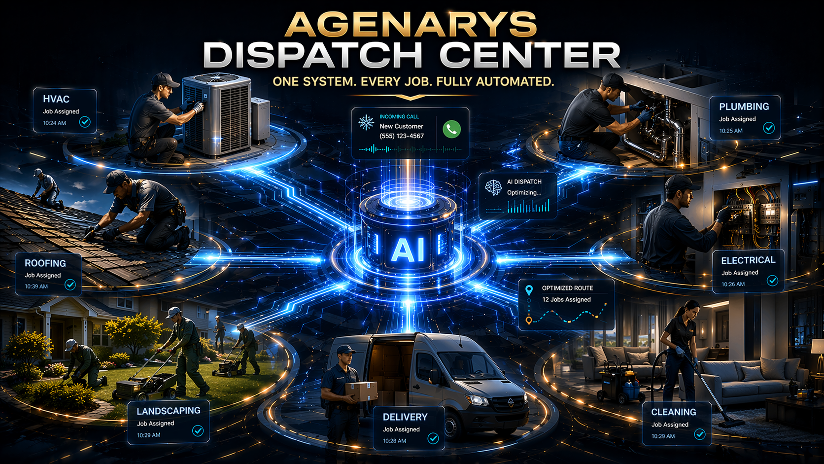 Agenarys AI operations platform - bilingual agents running local business operations 24/7