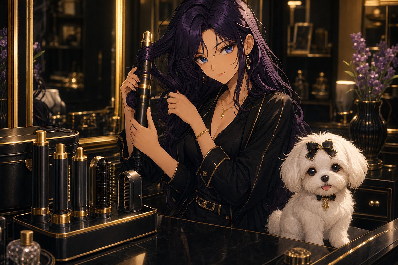 Commanding the Grid cinematic image for 7MAGIC Auto-Wrap High-Speed Multi-Styler